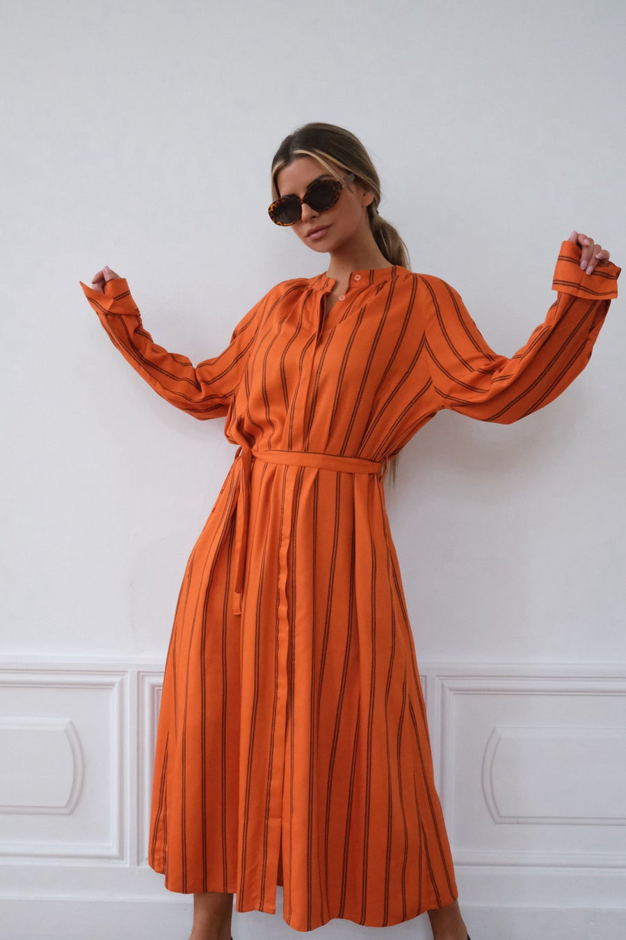 VESTIDO LARANJA