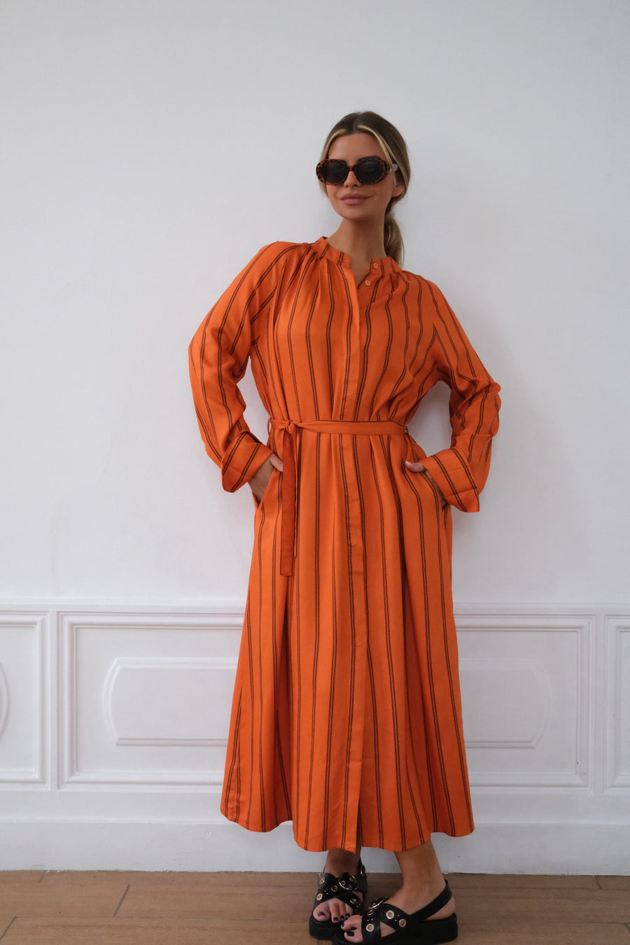 VESTIDO LARANJA